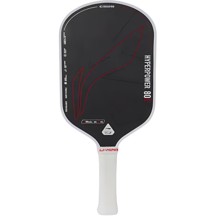 LiNing Niche Racquet Sports Carbon Fiber Professional Competition Unisex Black Pickleball Paddle