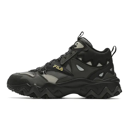 FILA Oakmont 2 Cushioning, Wear Resistant Mid top Casual Shoes Men's Green Black