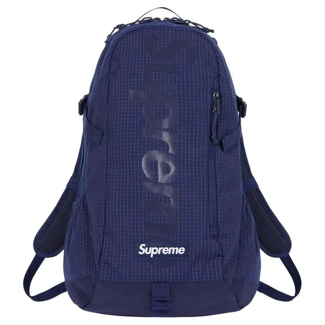 Supreme SS24 Week 1 500D Cordura Nylon Backpack Regular Unisex Marine Blue