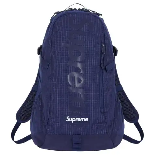 Supreme SS24 Week 1 500D Cordura Nylon Backpack Regular Unisex Marine Blue