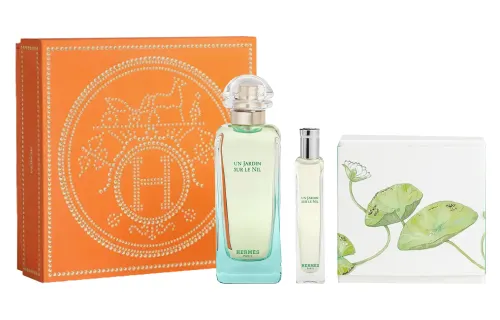 HERMES Gift box, perfume, carrot set, 100 ml, 50g, 15 ml