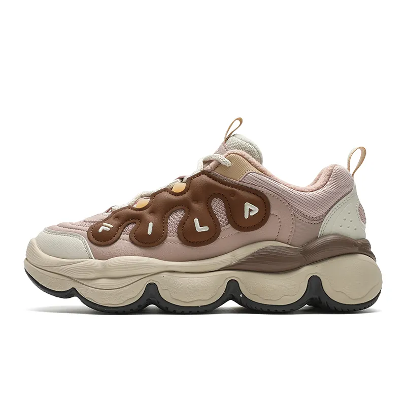FILA PEASE Cushioning, Wear Resistant Low top Casual Shoes Women's Rosewood Brown