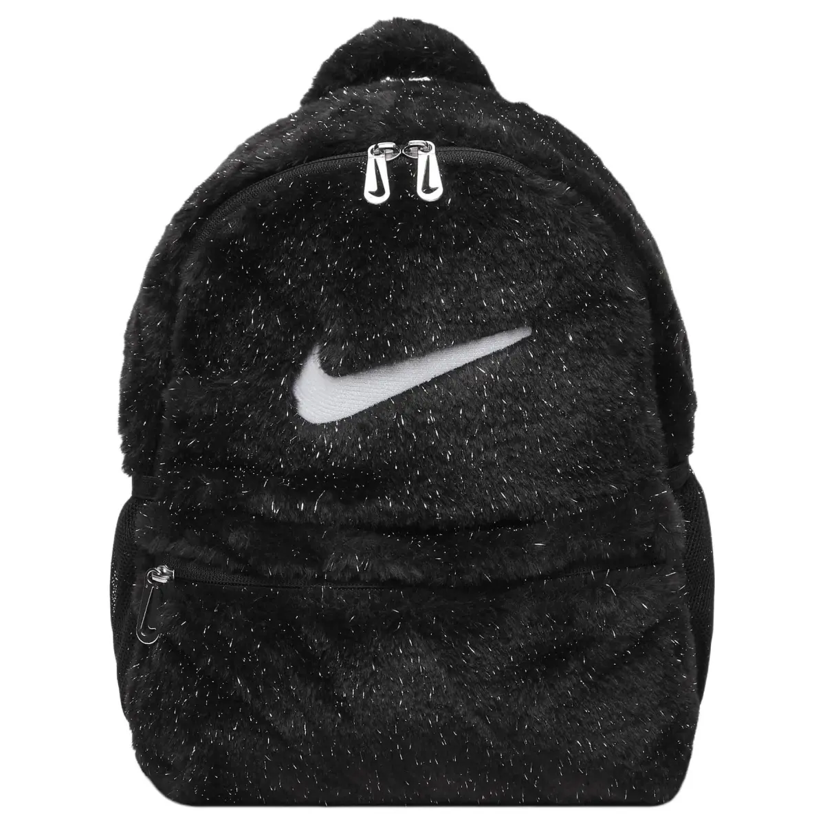 Nike Polyester Backpack Regular Unisex Black & White