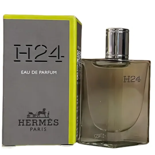 HERMES Rhythm Twenty Four H24 Men's Perfume Sample Set Parfum Woody Tones 5ml/12.5ml Gift For Girlfriend Gift