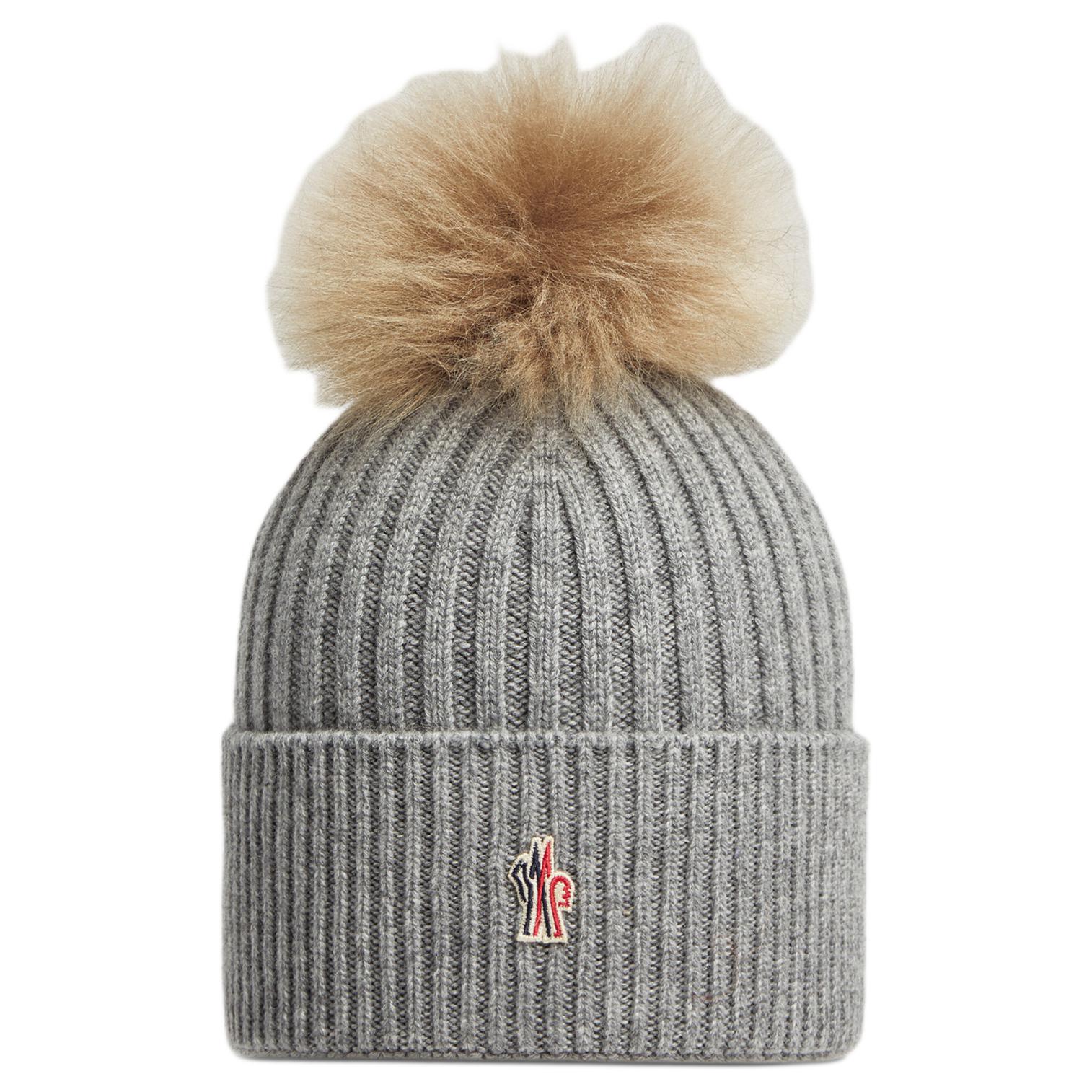 Женская шапка Moncler Moncler Grenoble (серый)