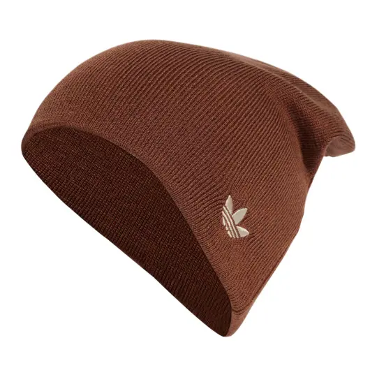 Adidas Originals Acrylic Beanies Unisex Dark Brown