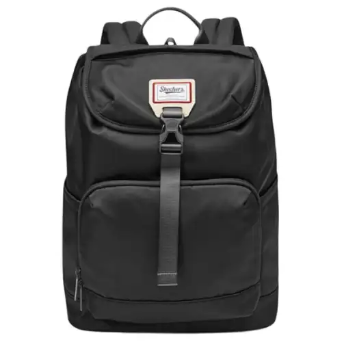 Skechers Fabric Backpack Unisex Carbon Black