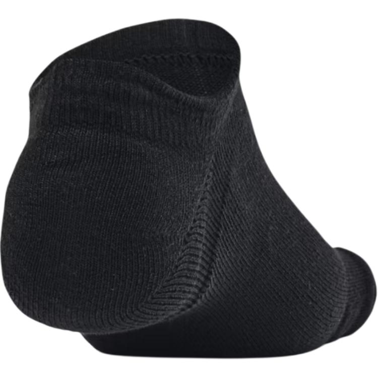 Under Armour Essential Cushion Ankle Socks Unisex 6 Pack Black