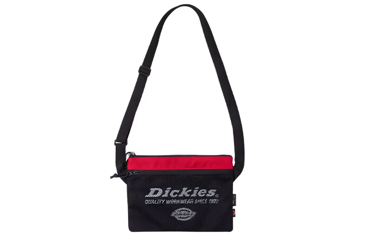 Dickies Polyester Crossbody Bag, Shoulder Bag Regular Unisex Red