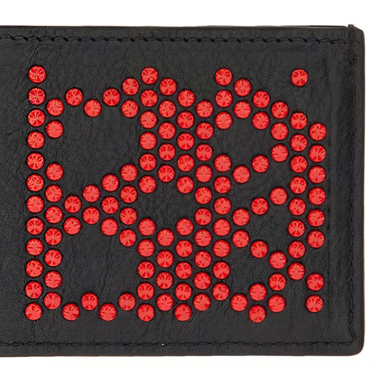 Мужской кошелек Alexander McQueen Cardholder (черный) — фото 3