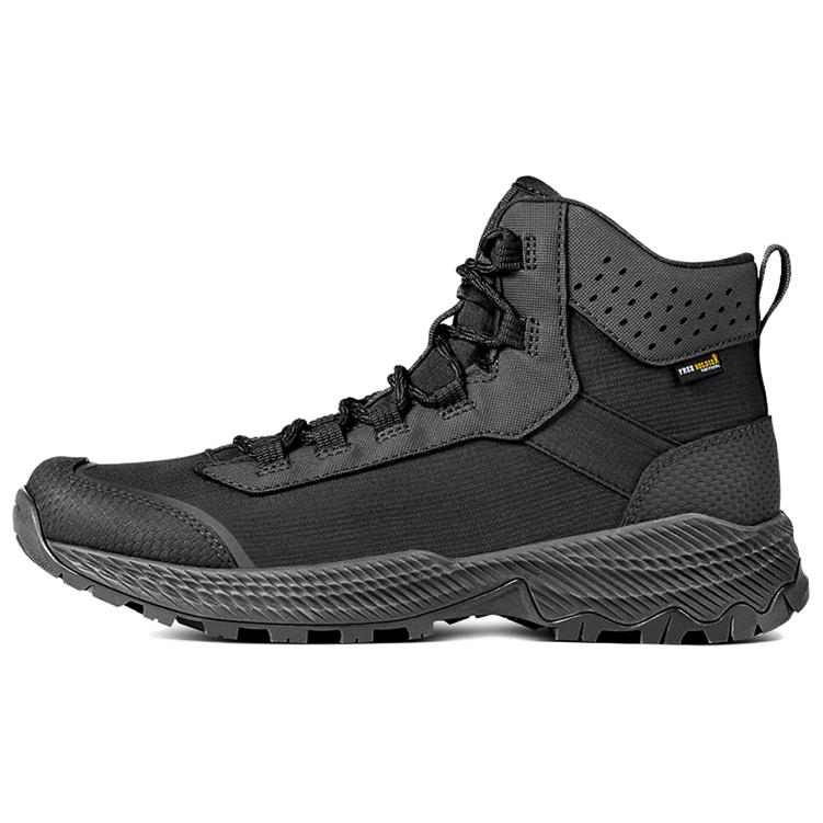 FFREE SOLDIER Cushioning Breathable Mid top Mountaineering Shoes Unisex Brown