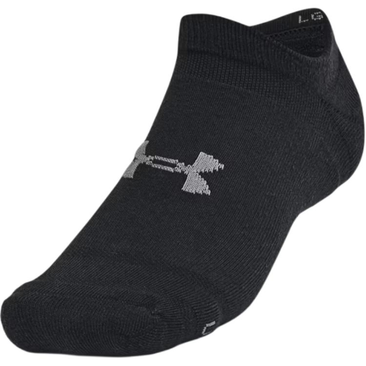 Under Armour Essential Cushion Ankle Socks Unisex 6 Pack Black