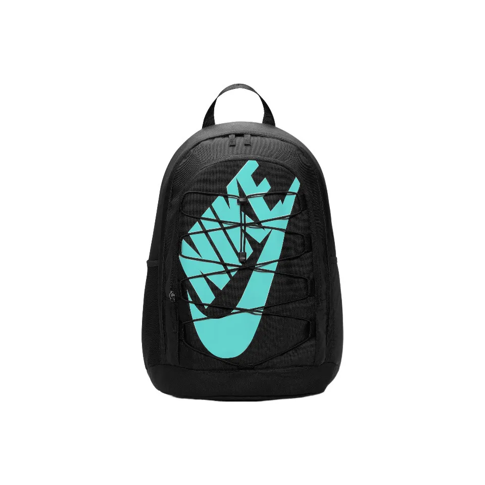 Nike Hayward Fabric Backpack Unisex Black Green