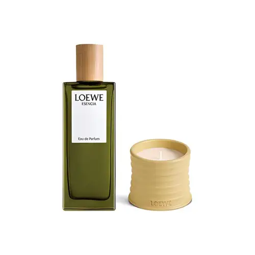 LOEWE Black floral perfume, set, gold and silver, 50 ml, 170g