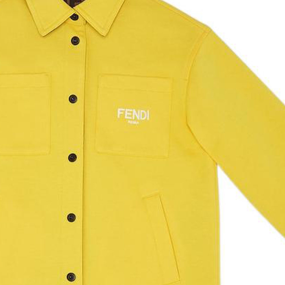Куртка Fendi SS22 (желтый) — фото 4