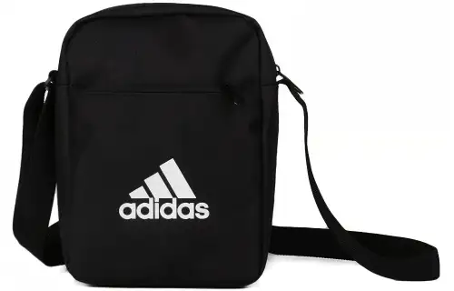 Adidas Polyester Crossbody Bag, Shoulder Bag Regular Unisex Black