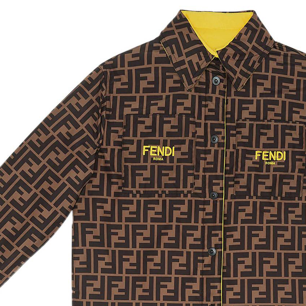 Куртка Fendi SS22 (желтый) — фото 5