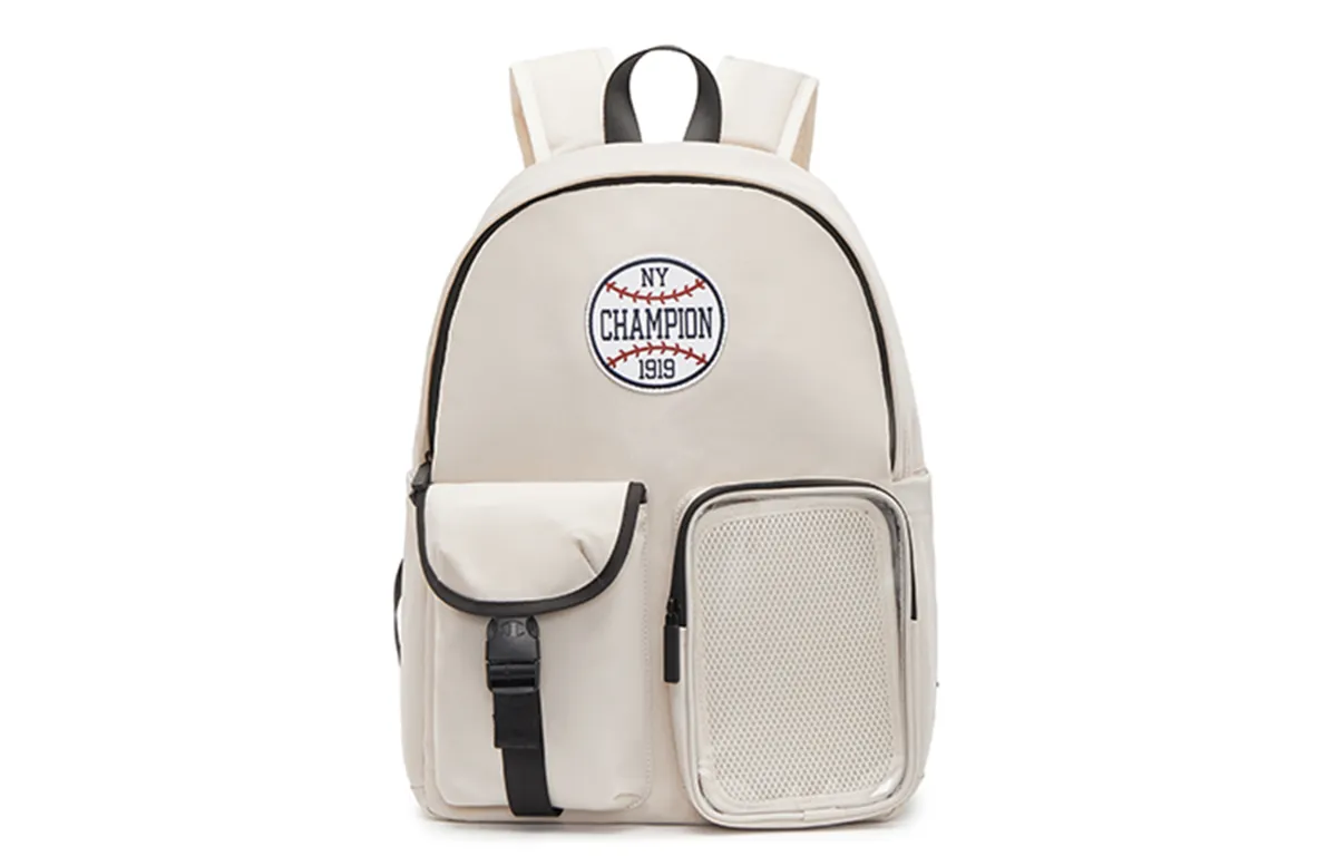 Champion Twill Nylon Backpack Unisex Multicolor