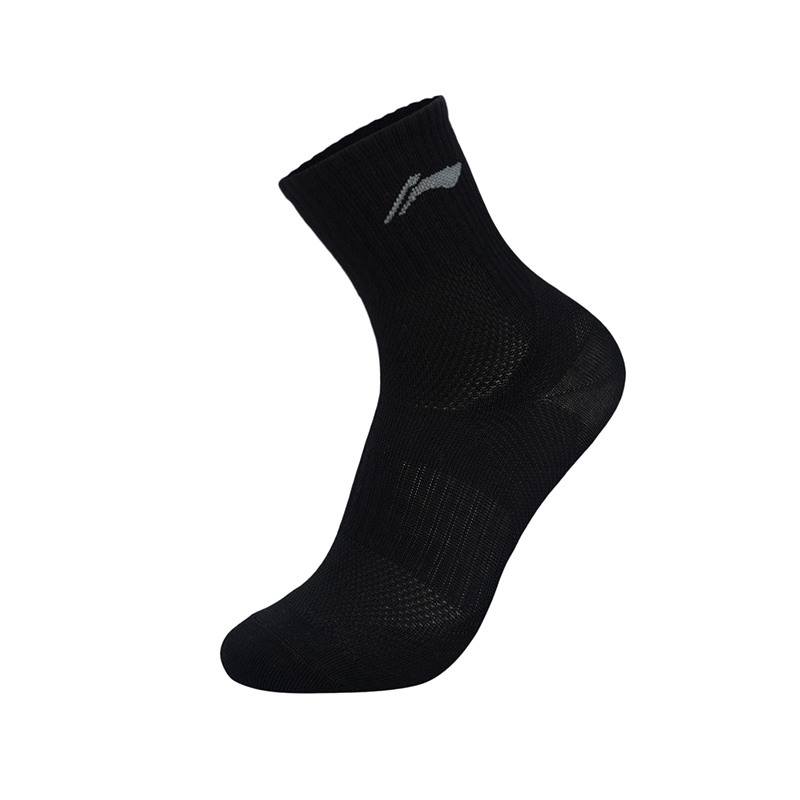 Li Ning Fitness Series Crew Socks Unisex 6 Pack