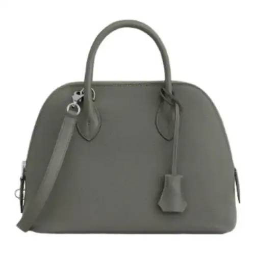 HERMES Bolide Evercolor Calfskin Bowling Bag, Handbag, Shoulder Bag, Crossbody Bag Regular Women's