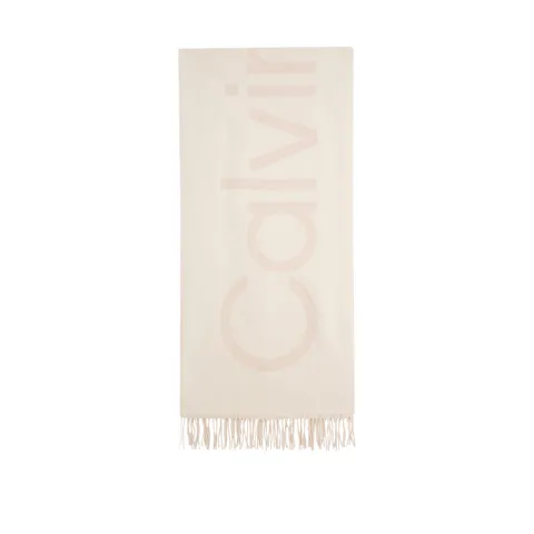 CALVIN KLEIN Knit Scarves Men's Ivory