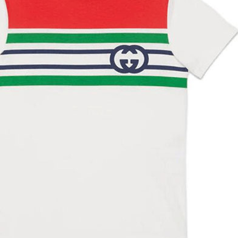 Детская футболка Gucci (белая) — фото 4
