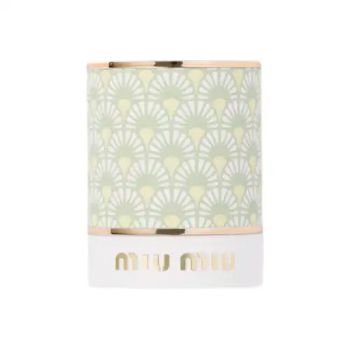 MIU MIU Miu Miu green print perfume box lightweight