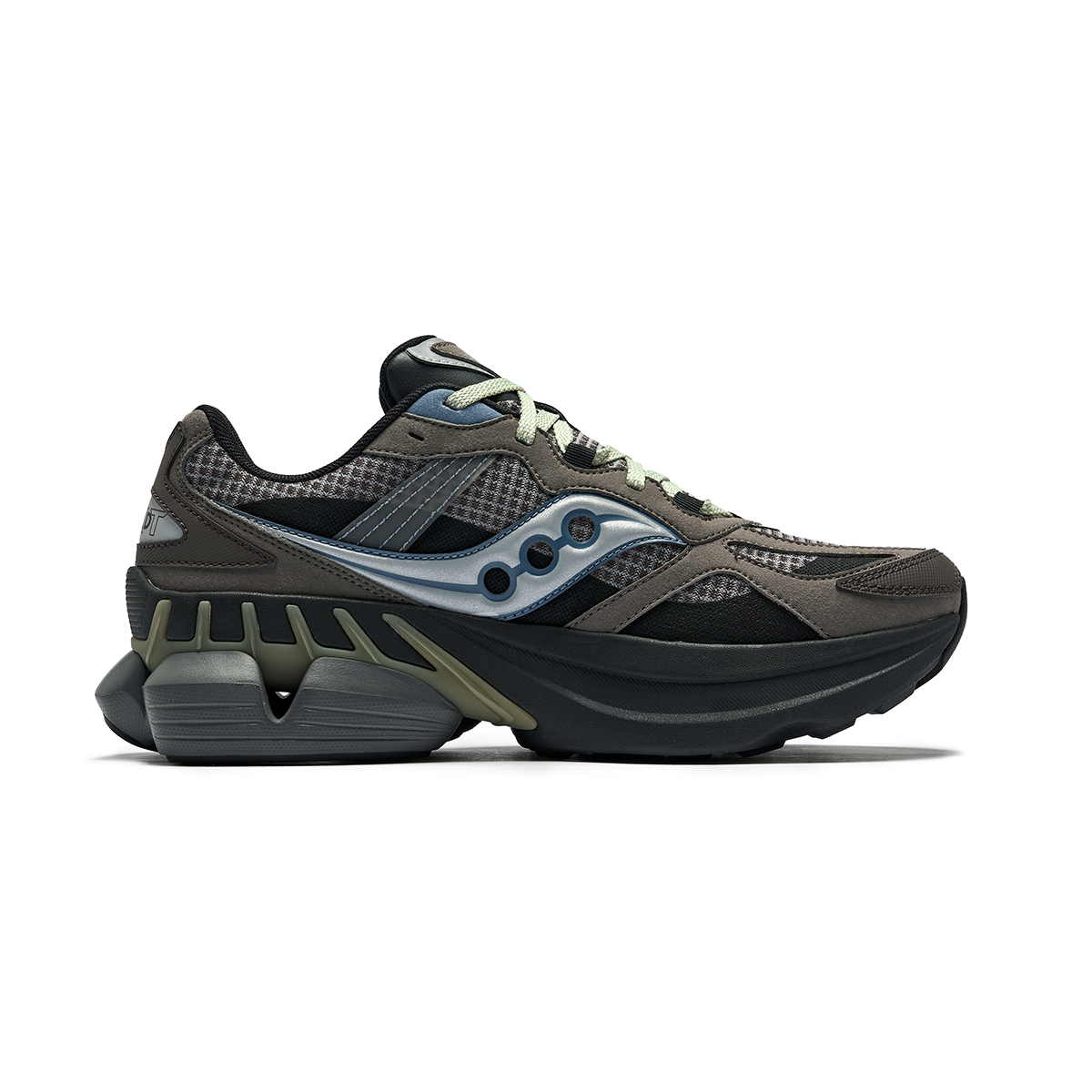 Saucony Low top Running Shoes Unisex Brown Black