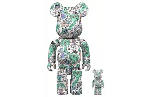 BE@RBRICK 400%100% Art Series Steven Harrington Other Characters Steven Harrington Harrington Coconut Tree Trendy Doll