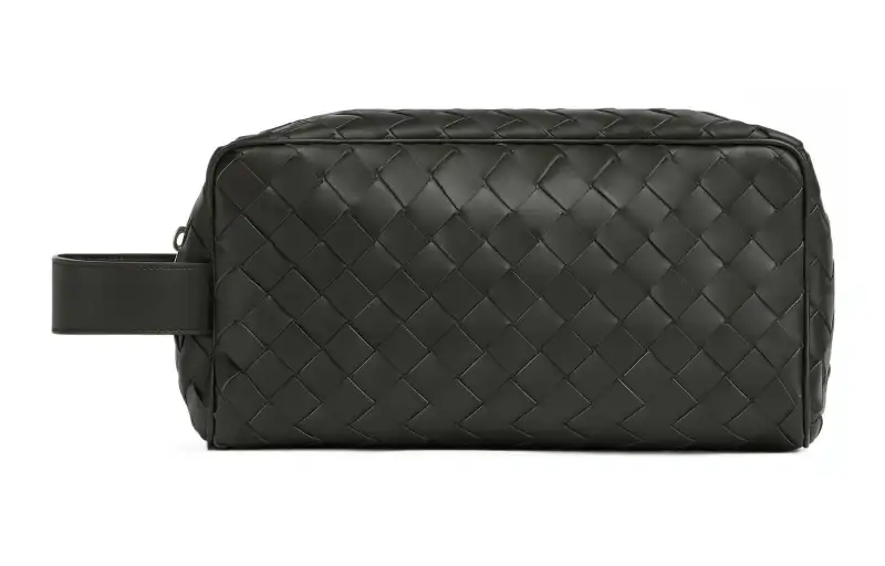 Bottega Veneta Woven Zipped Makeup Bag