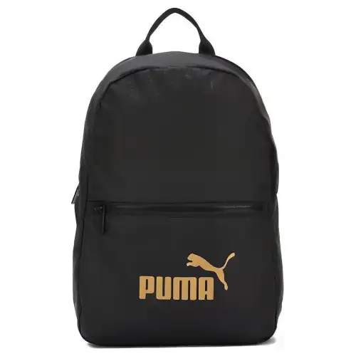 PUMA Polyester Laptop Bag Backpack Regular Unisex Black