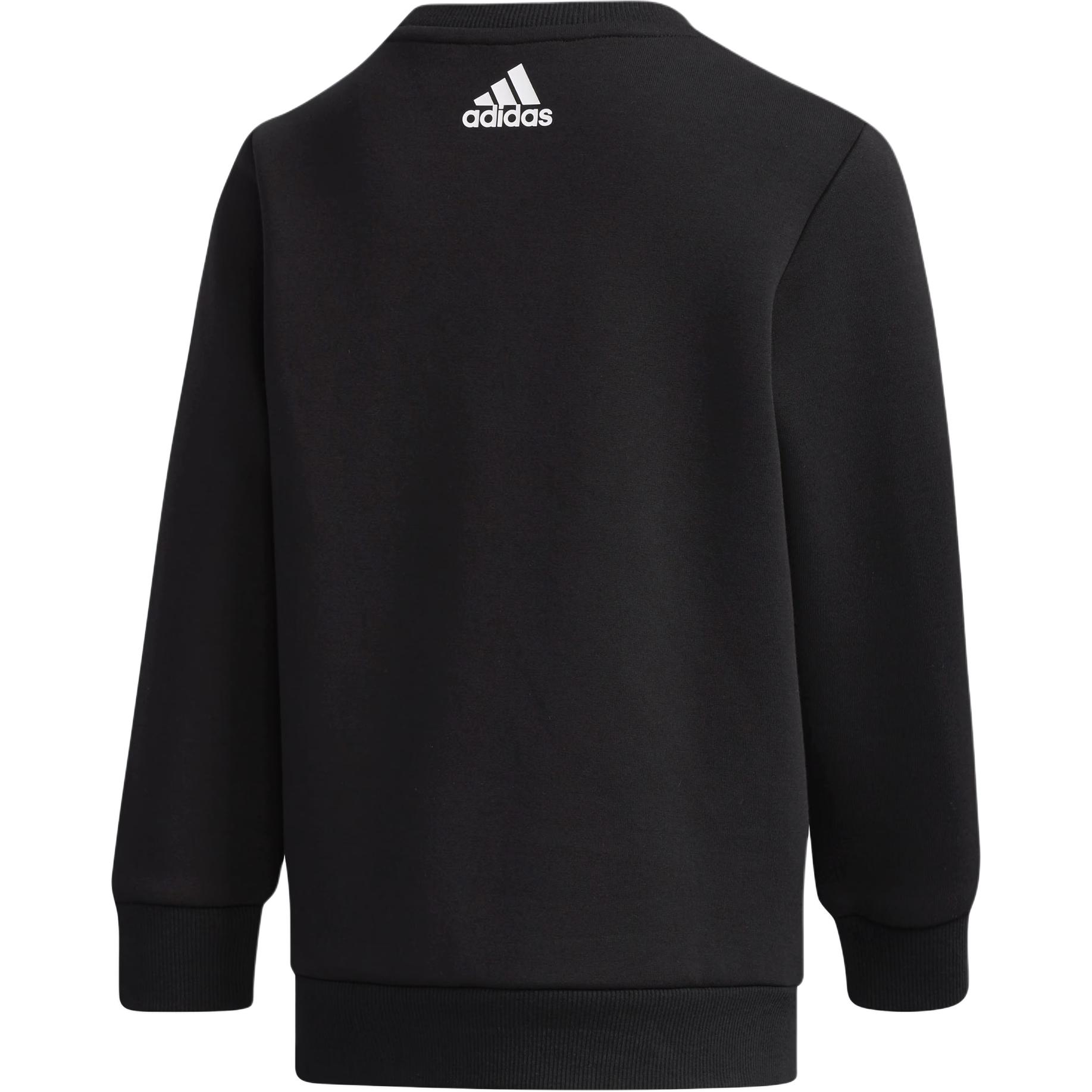 Детское худи adidas Sweatshirt (черное) — фото 2