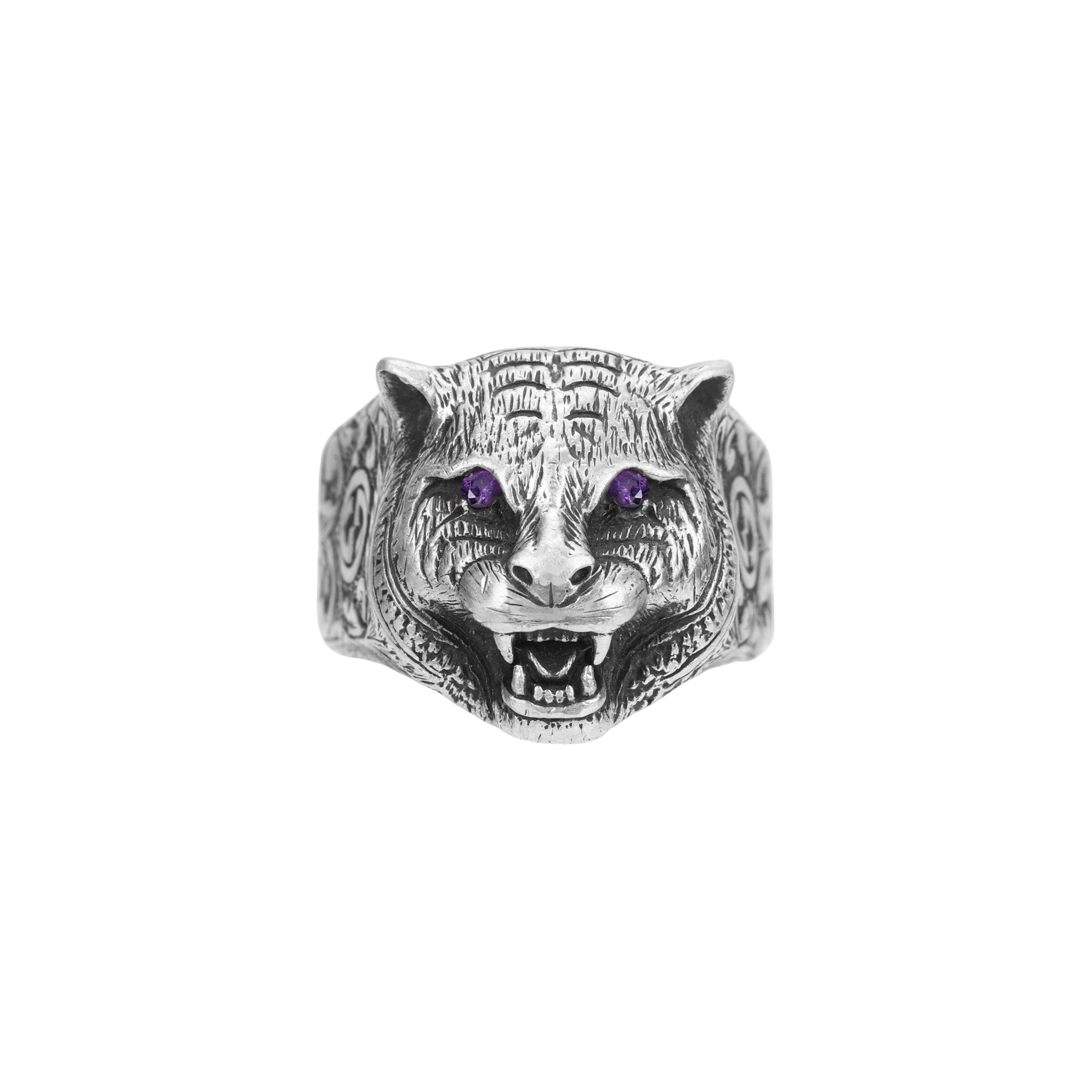 GUCCI Garden 925 Sterling Silver Rings Unisex Silver