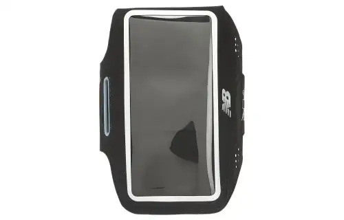 New Balance Fabric, Polyurethane Cell Phone Pouch Regular Unisex Black