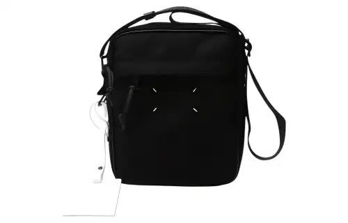 Maison Margiela Polyester Shoulder Bag, Crossbody Bag Unisex Black