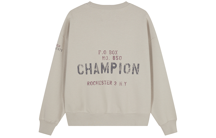 Женские свитшот Champion Champion surplus + utility Logo C-Logo (серый)