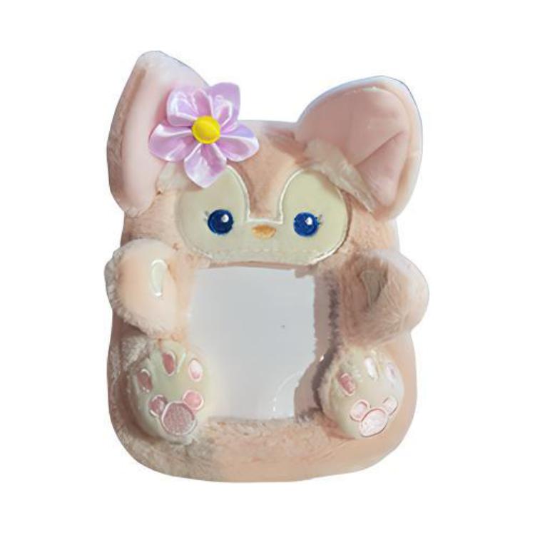 Disney Disney Lena Belle Transparent IP Peripheral Plush Coin Purse Women's Pink