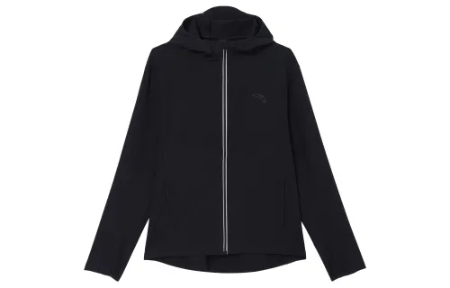 Anta Running Collection Waterproof, Windproof, Breathable, And Abrasion Resistant Windbreaker Jacket Men's Basic Black