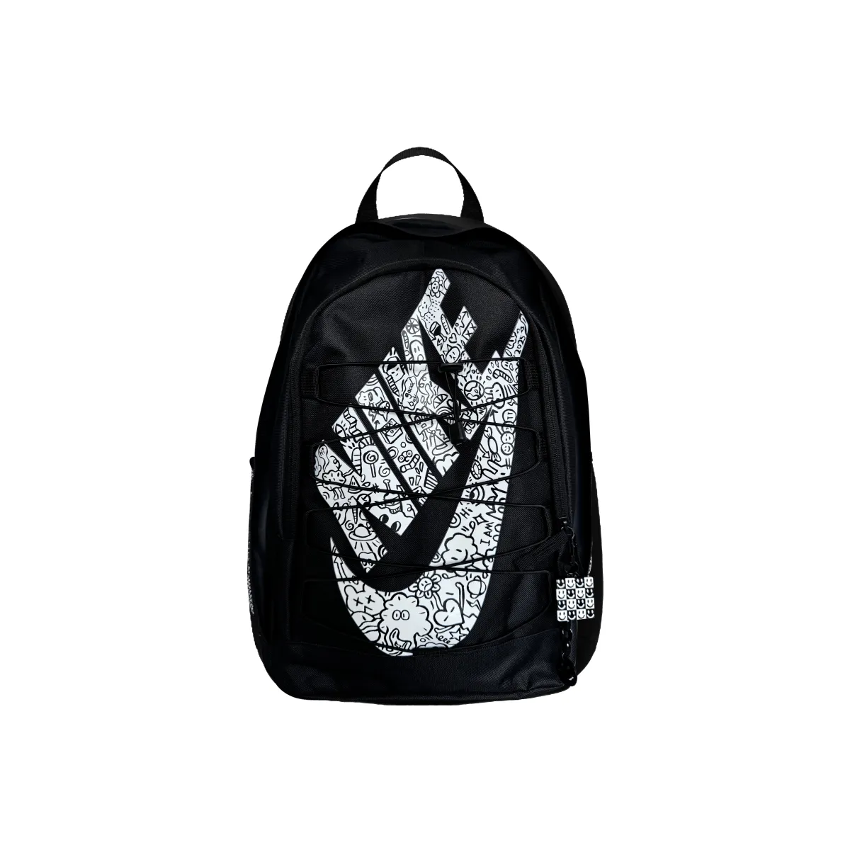 Nike Hayward Polyester Backpack Unisex Black White