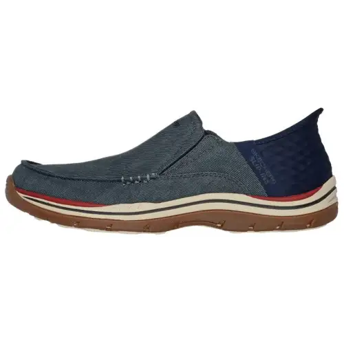 Skechers Slip Ins Low top Casual Shoes Men's Marine Blue
