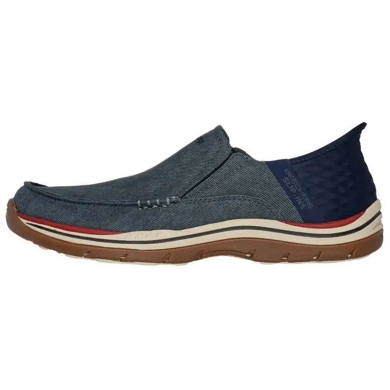 Skechers Slip Ins Low top Casual Shoes Men's Marine Blue