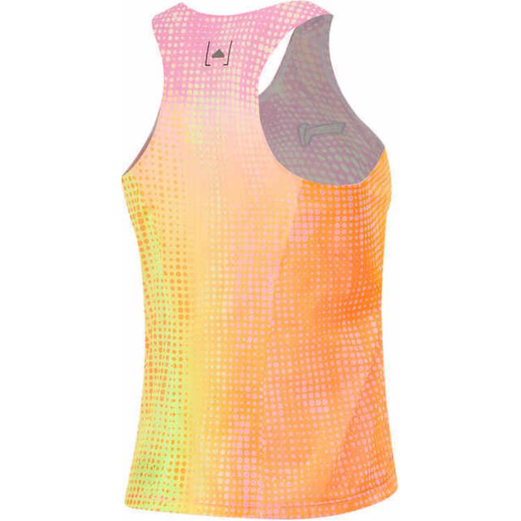 Li Ning Running Collection Running Tank Top Men’s Standard White All Over Print