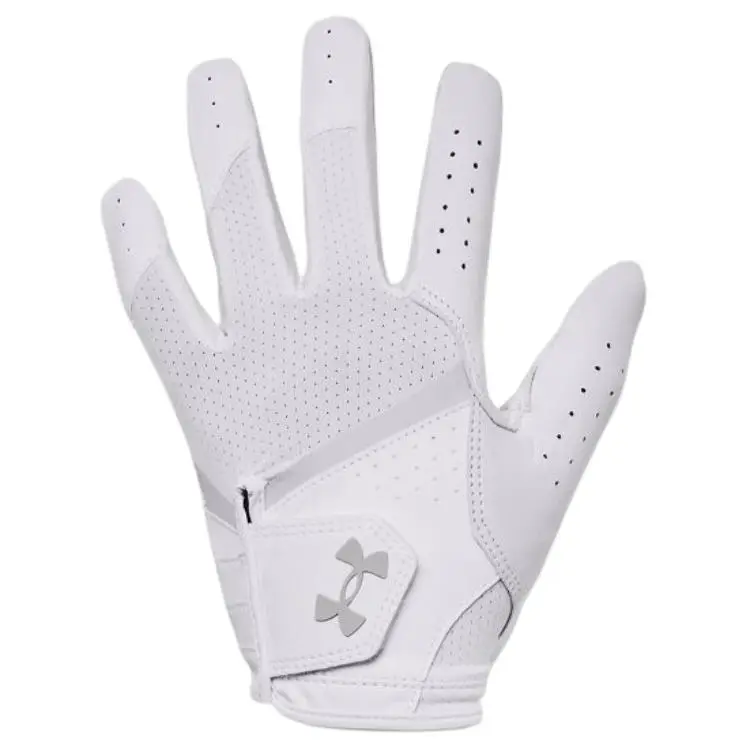 Under Armour Leather Sports Gloves Women's White