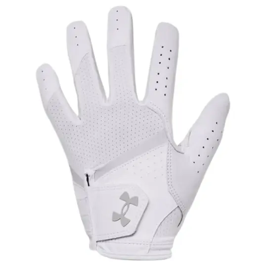 Under Armour Leather Sports Gloves Women's White