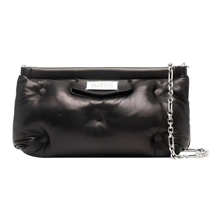 Maison Margiela Leather Shoulder Bag, Crossbody Bag Small Women's Black