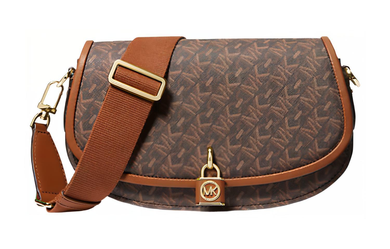 Женская сумка MICHAEL KORS MK Mila (коричневая)