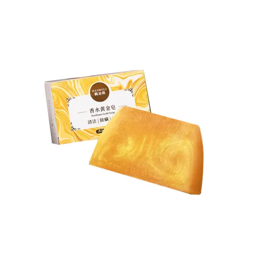 HANBOLI Golden perfume, antibacterial soap, 80g