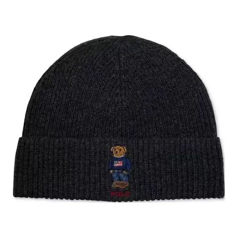 Polo Ralph Lauren Beanies Unisex Charcoal Gray