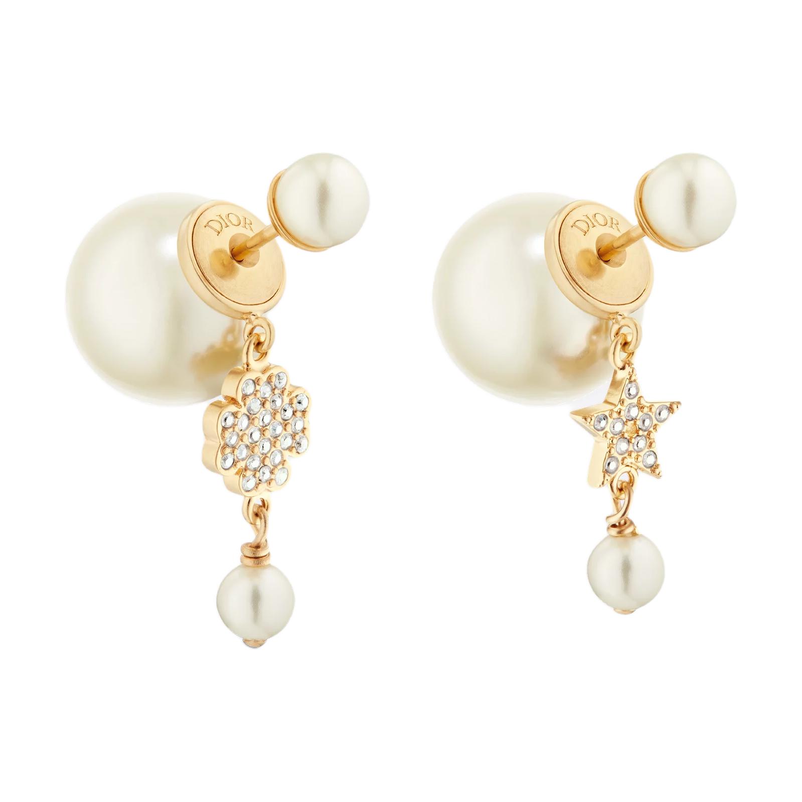 Женские серьги Dior, (золотые)