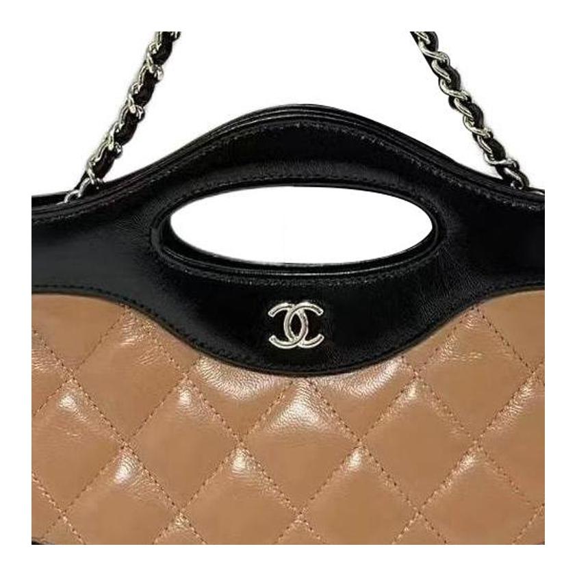 Женская сумка Chanel 31 Bag (бежевая) — фото 5